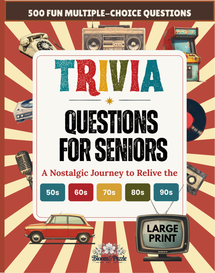 Trivia Questions for Seniors book cover